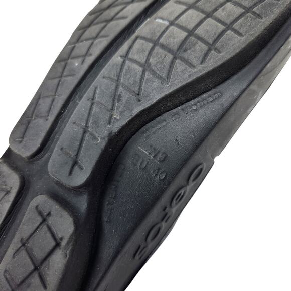 Oofos Black T-Strap Waterproof Casual Slip On Thong OOlala Luxe Leo Sandals 8 - Picture 9 of 9